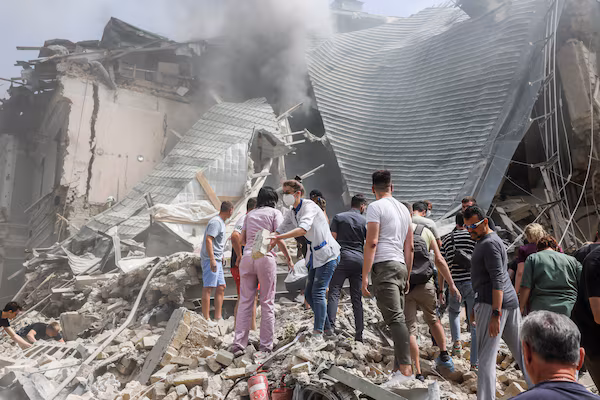 20 dead as Russian attacks Ukraine children’s hospital