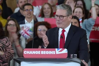 Tinubu congratulates UK labour leader, Starmer, on election victory