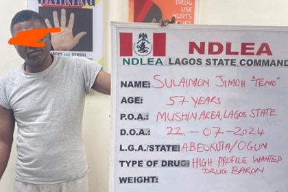 Alleged drug baron: NDLEA arrests high profile suspect in Lagos