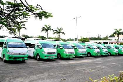 JUST IN: FG hands over 64 CNG buses to labour unions, NANS
