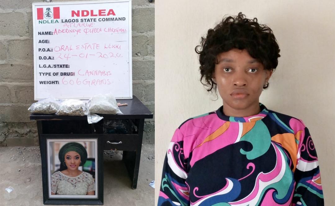 Drugs: Ex-beauty queen declared wanted surrenders to NDLEA