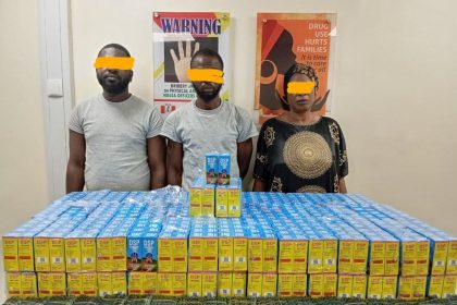 Auto parts dealer, businesswoman arrested over UK-bound drugs
