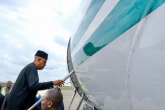 Shettima departs Abuja for AU summit in Angola