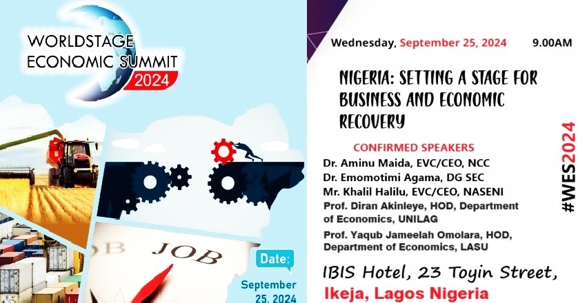 WES 2024: NCC, SEC, NASENI bosses, others to discuss business, economic recovery