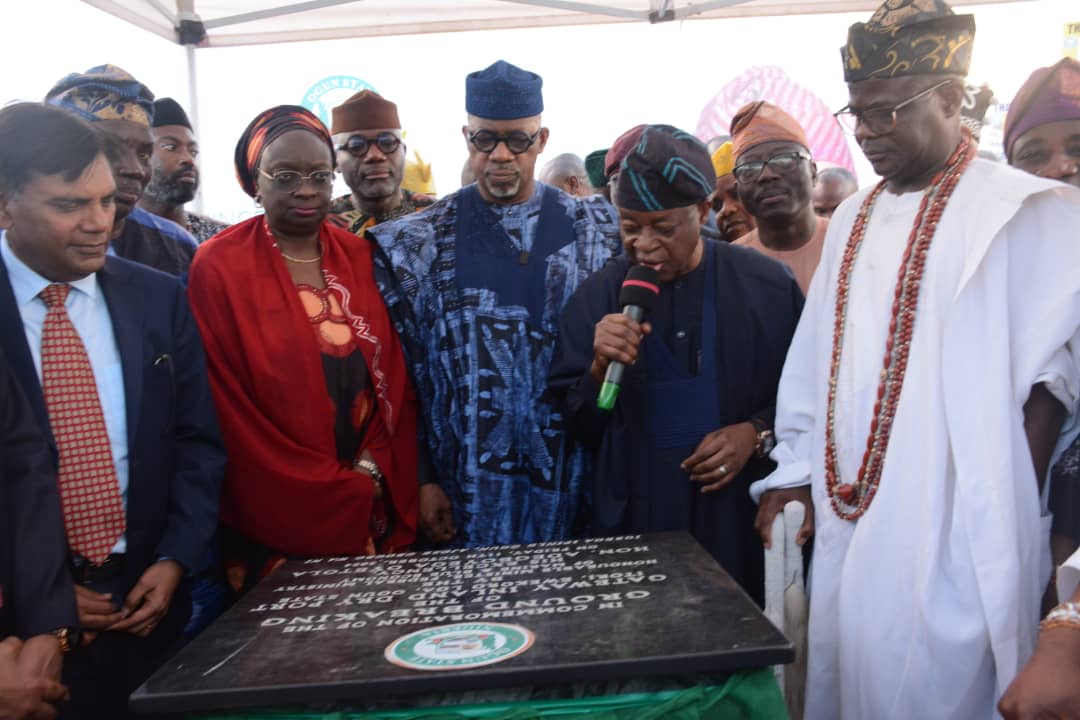FG flags off construction of Gateway Inland Dry Port in Ogun