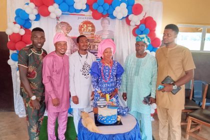 PHOTO NEWS: Excitement as Mrs Fademowo celebrates retirement