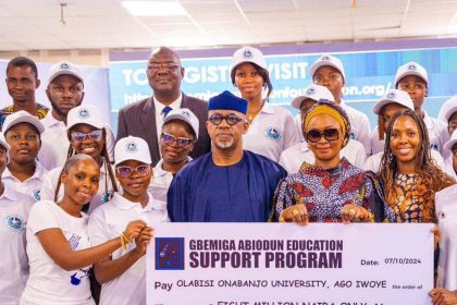 In memory of late son, Abiodun awards millions of Naira to students