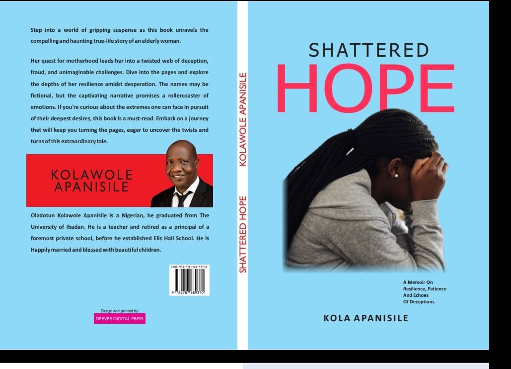 BOOK REVIEW: Tale of a Shattered Hope well told