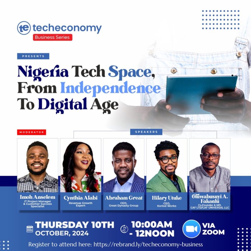 Techeconomy business series debuts, hosts webinar October 10