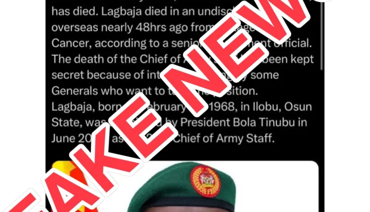 Taoreed Lagbaja is alive –Army