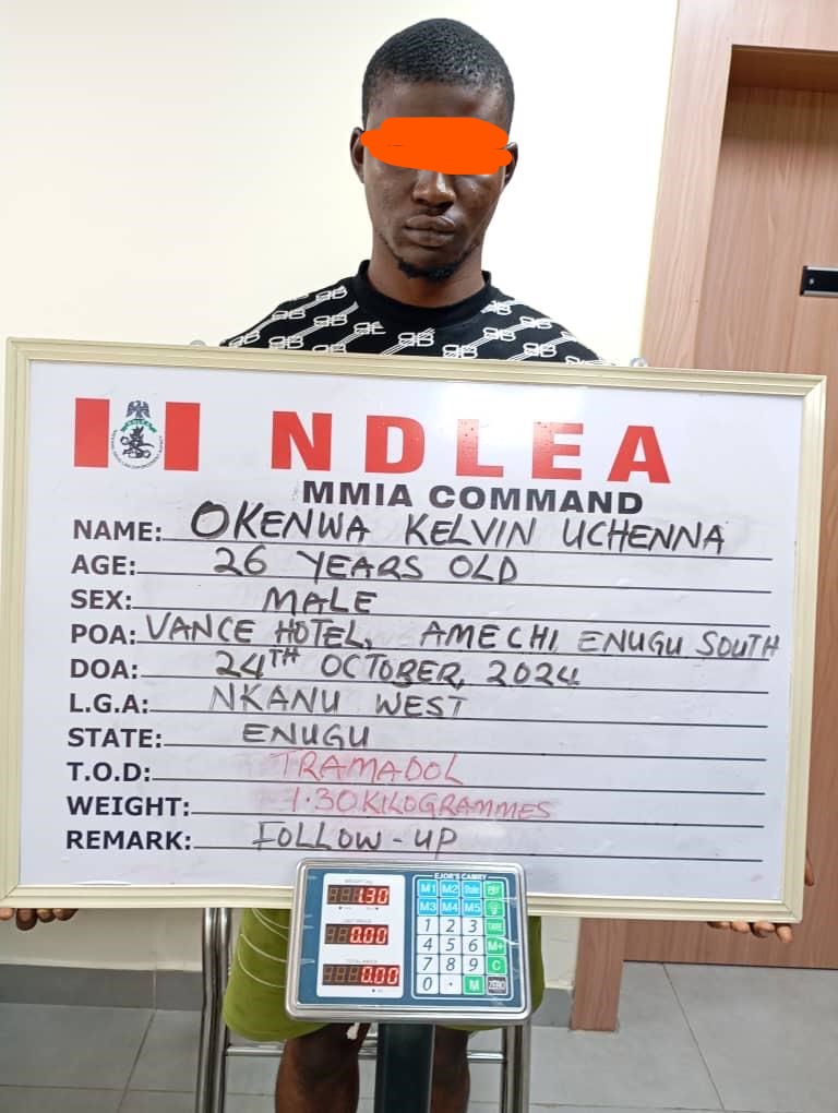 NDLEA intercepts drugs in shoe soles, N16.6b opioids