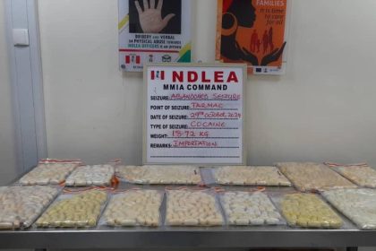 N4.4billion worth of cocaine seized at Lagos airport