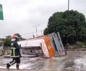Tanker spill: LASTMA averts disaster