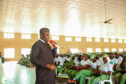 LG poll: NYSC D-G lectures ‘corpers’ on how to be good ad-hoc staff