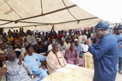 Sanwo-Olu performs ground-breaking of Alaba Rago market