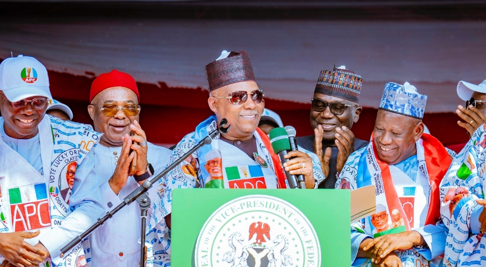 Ondo Polls: Shettima seeks massive votes for Aiyedatiwa
