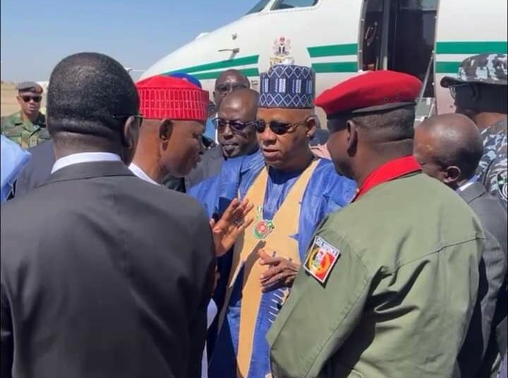 Shettima, Obasanjo, others grace Kwankwaso daughter’s wedding
