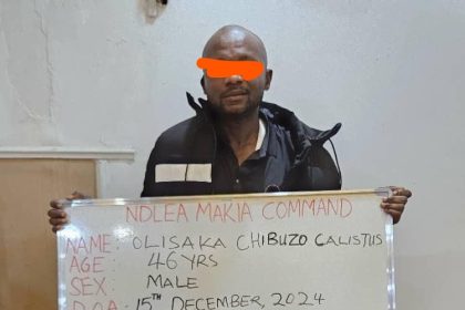 NDLEA arrests businessman for body packing cocaine