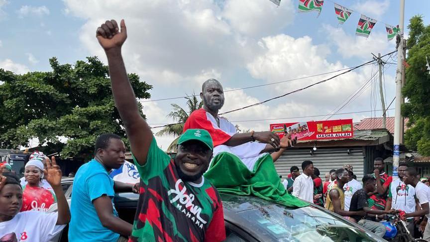 Opposition wins Ghana presidential election, vice-president says