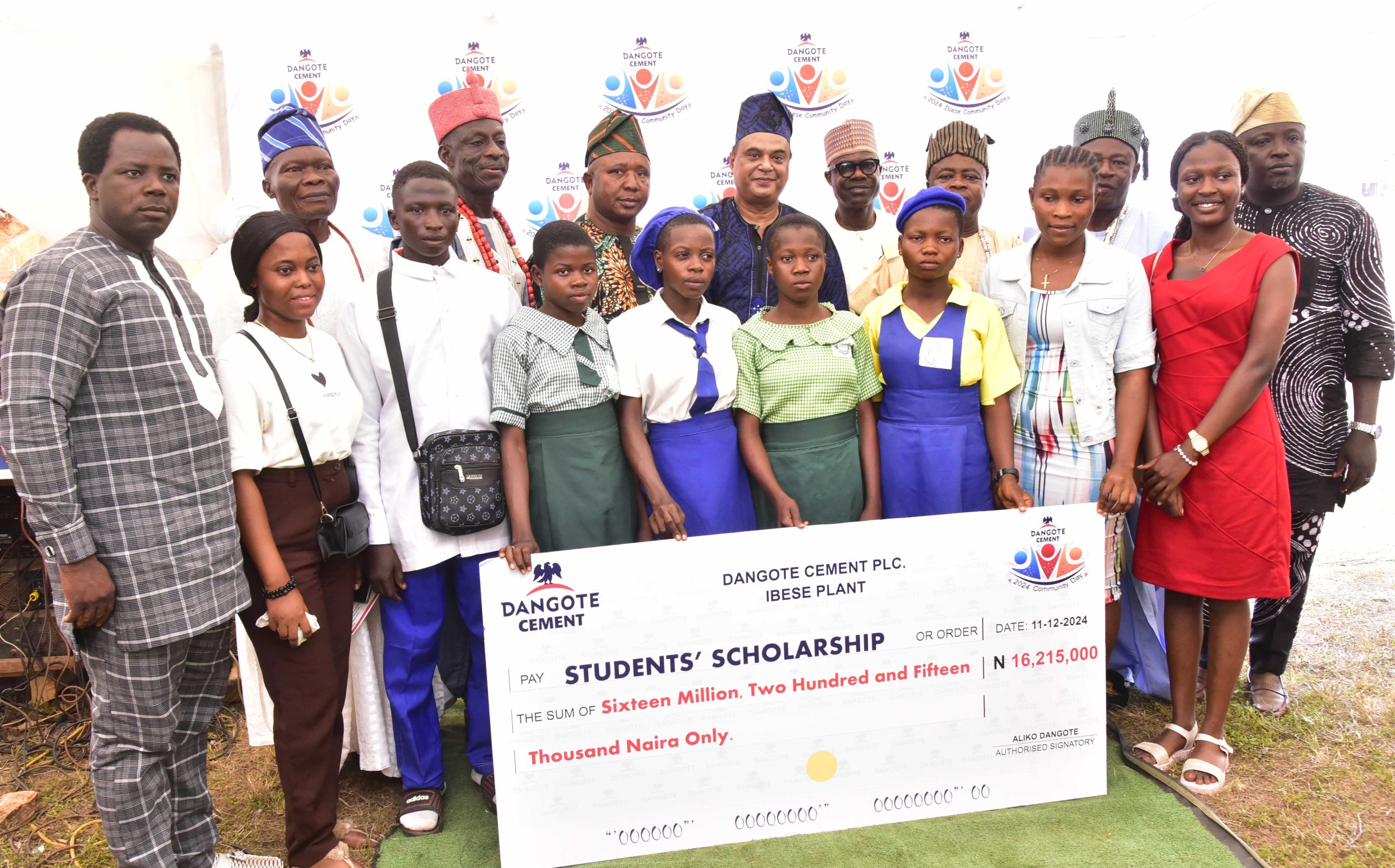 2024 host community day: Govt commends Dangote Cement Ibese