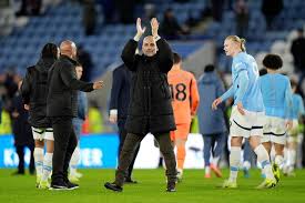 Guardiola celebrates landmark with Manchester City win over Leicester