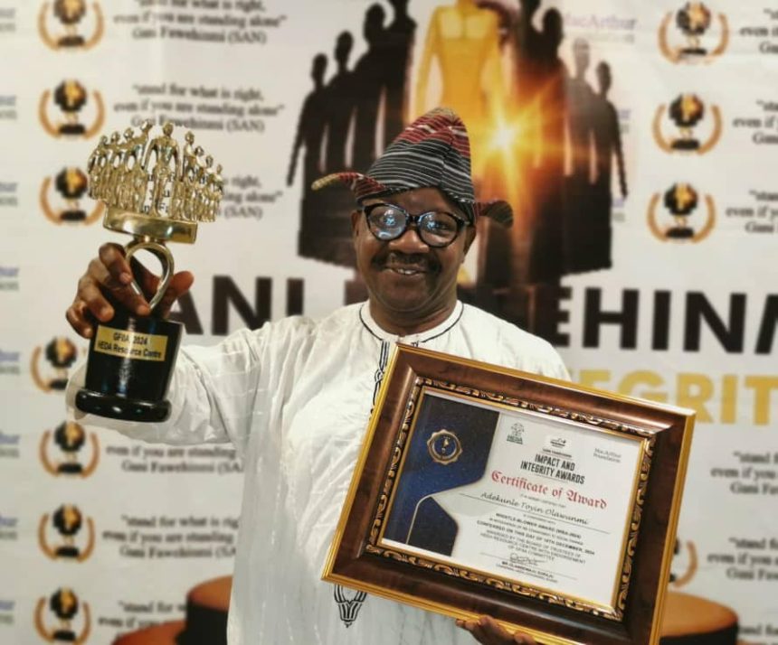 Olawunmi wins Gani Fawehinmi whistle-blower award