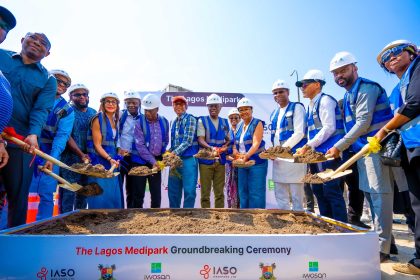 Sanwo-Olu performs groundbreaking of Lagos Medipark