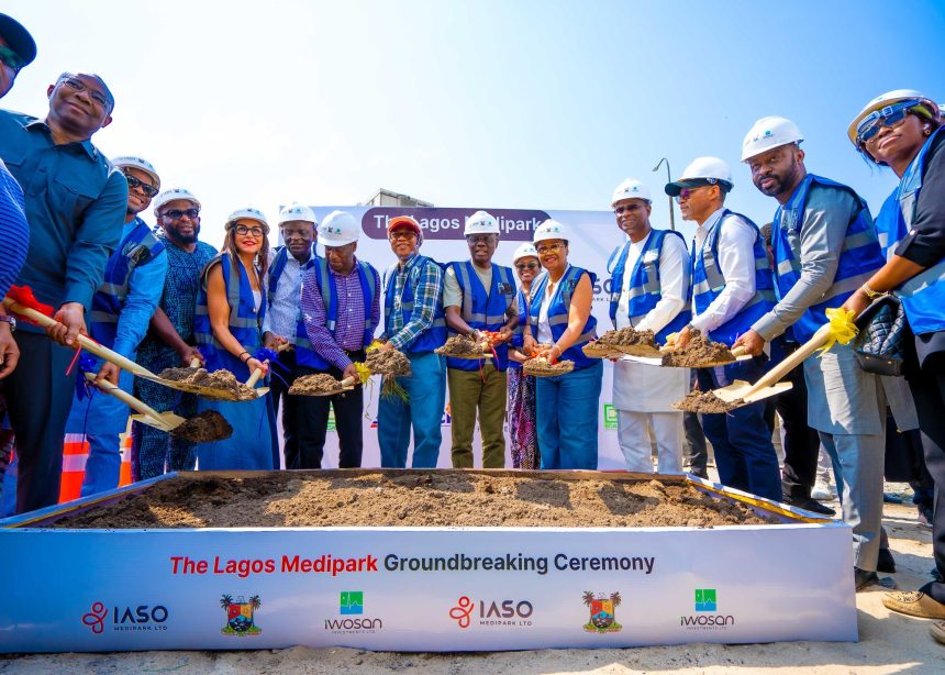 Sanwo-Olu performs groundbreaking of Lagos Medipark