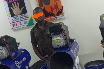 Engineer in NDLEA net over drugs hidden in pressure machines