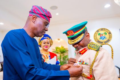 Sanwo-Olu donates N75m to Nigerian Legion