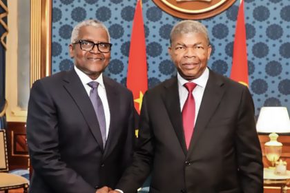 PHOTO NEWS: Dangote and João Lourenço in Angola