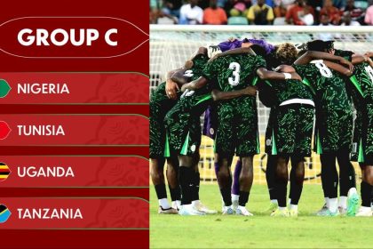 2025 AFCON draw: Nigeria to battle Tunisia, Uganda, Tanzania