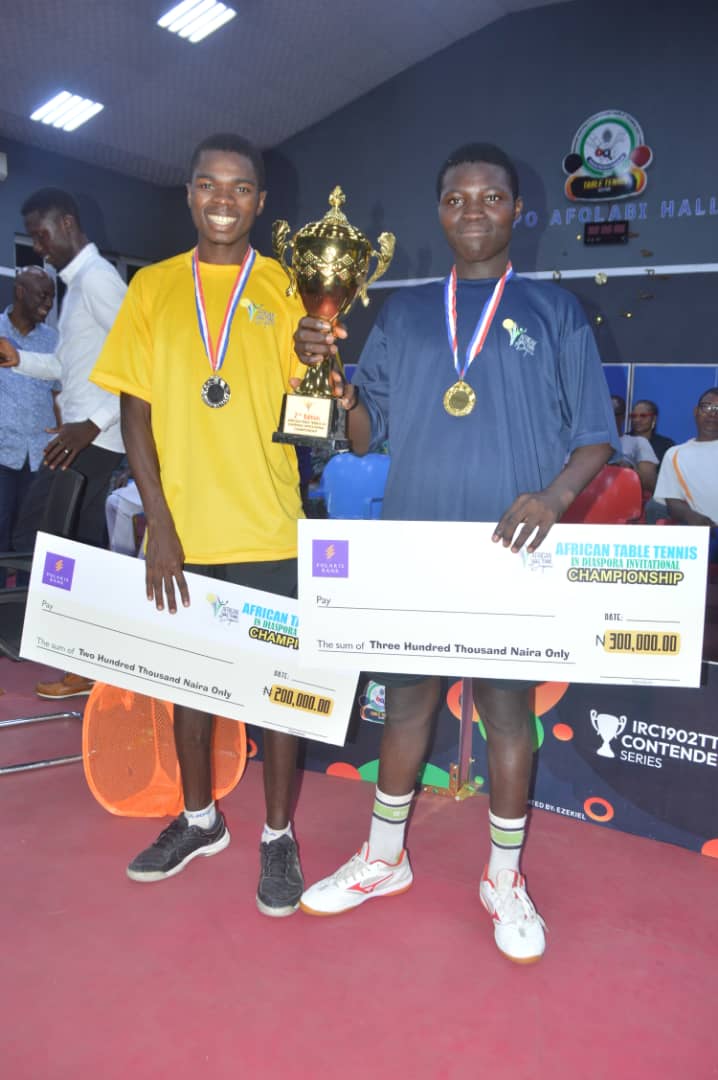 Kuti lifts second ATTD tourney as Ajetunmobi applauds sponsors