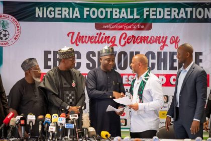 NFF unveils Super Eagles new coach, Éric Chelle