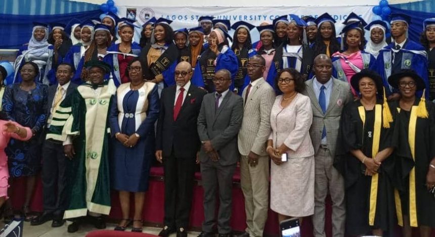 LASUCOM inducts 31 nursing science graduates