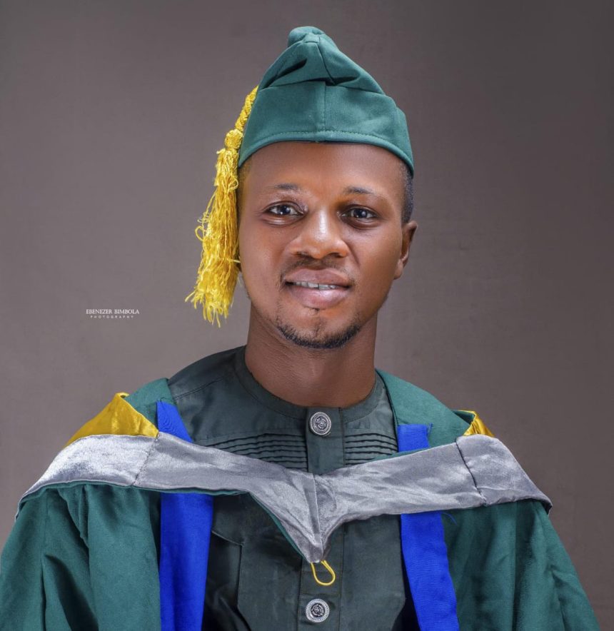 How poverty almost stopped my dream -FUNAAB First Class graduate