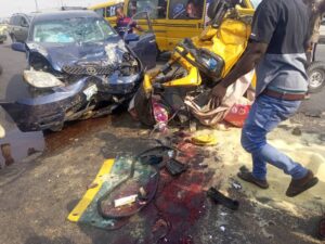 Two die, one injured in Lagos-Badagry road crash