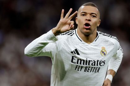 Mbappe hat-trick help Real Madrid sink Manchester City