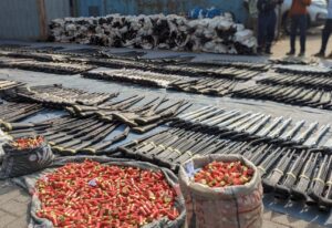 Customs hands over seized 3,897 rifles, cartridges to NCCOSALW