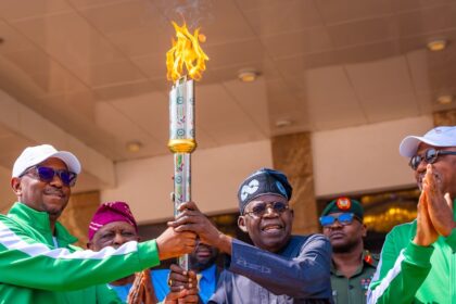 National Sports Festival: Tinubu flags off torch of unity movement