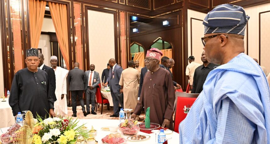 Iftar: Tinubu hosts Senate leadership, VP seeks unity