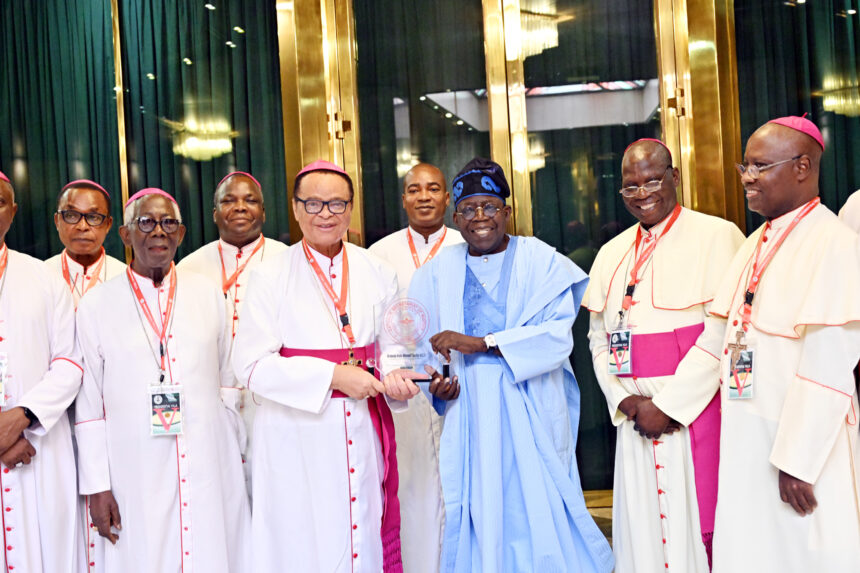Tinubu to bishops: Reform necessary to build a resilient nation