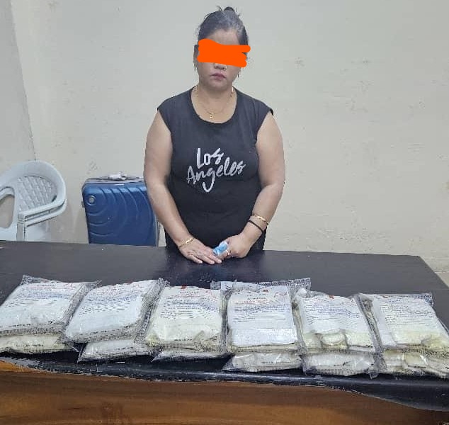 NDLEA intercepts Indian lady with 72 parcels of heroin