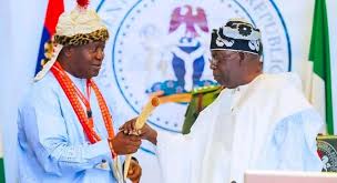 Tinubu receives Akwa Ibom's highest traditional title