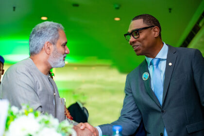 PHOTO NEWS: SNEPCo MD and OPEC Sec-Gen at NIES in Abuja