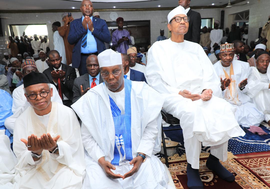 Atiku, el-Rufai, Tambuwal, others on post-Eid-el-Fitr visit to Buhari
