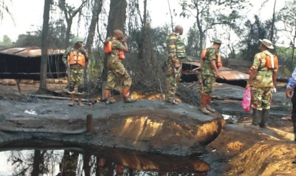 Army arrests 43 suspected oil thieves in three states