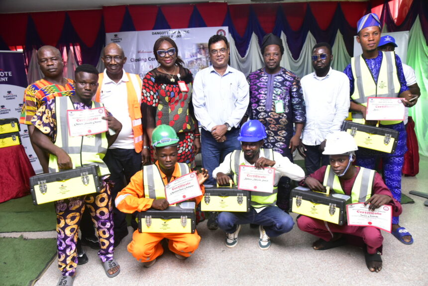 Dangote Cement applauded over host community youth devt