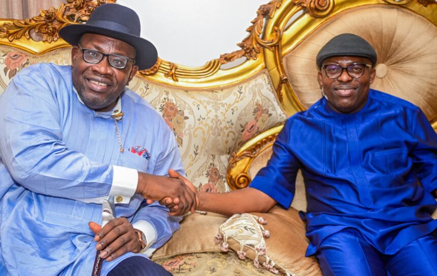 Rivers: Seriake Dickson visits Fubara, plots resolution of crisis