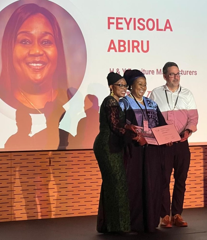 H&Y Furniture’s Feyisola Abiru honoured at Stanford Seed